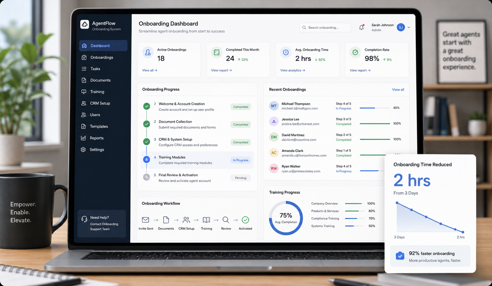 Automated Onboarding Flow